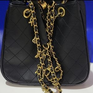 Bucket bag crossbody bag black